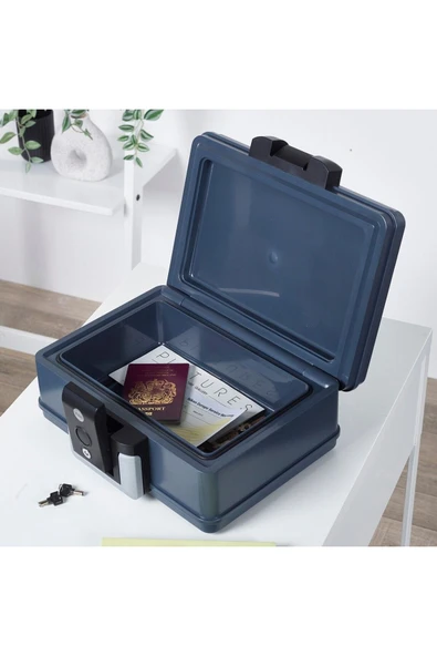 Yale Değerli Eşya Taşıma Ve Saklama Çantası Küçük Boy - Yangına Ve Suya Dayanıklı, 15.4x35.4x28.2 Cm. - Resim 6