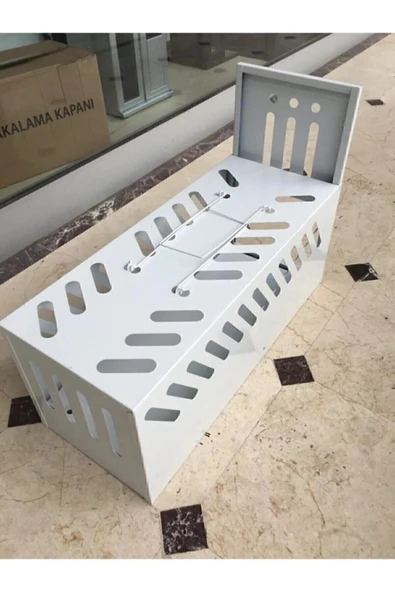 Elektro Frog  Zararsız Kedi Canlı Yakalama Kafesi Sansar Yakalama Kedi Yakalama Kapanı Tavşan Baksı Kedi Kapanı - Resim 3