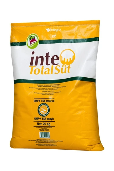 İntegro  Total Süt Hayvan Inekler Için Tamamlayıcı Yem Katkı Premiks 25 Kg ürün görseli