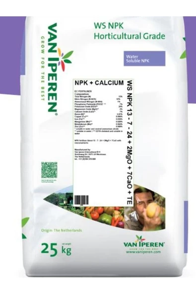 Van Iperen  Lipari 13 - 7 - 24 + 7 Cao+2 Mgo+te 2,5 Kg ürün görseli
