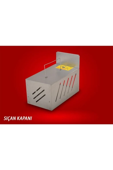 Elektro Frog  Sıçan Fare Canlı Yakalama Kafesi Kapanı Tuzağı Ölçü 38cmx16cmx18cm - Resim 3