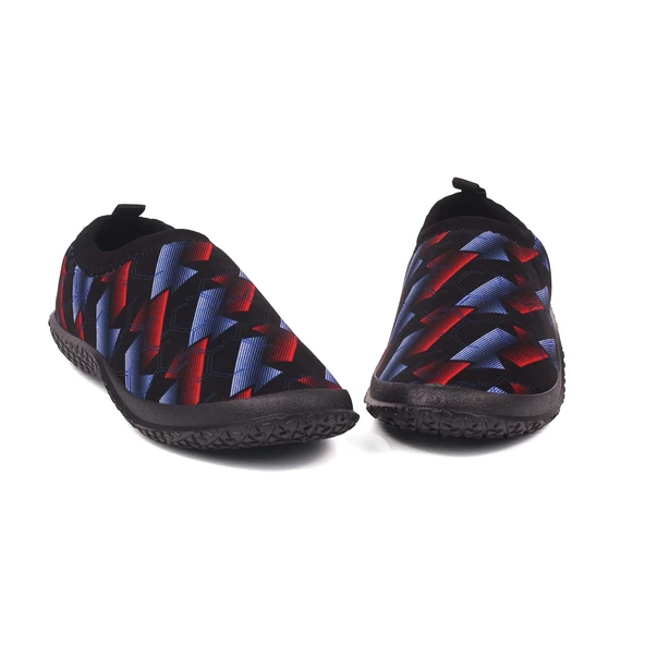 Erkek Lacivert Kaydırmaz Tabanlı Ergonomik Tasarımlı Dayanıklı Plaj, Havuz, Deniz Ayakkabısı - 3