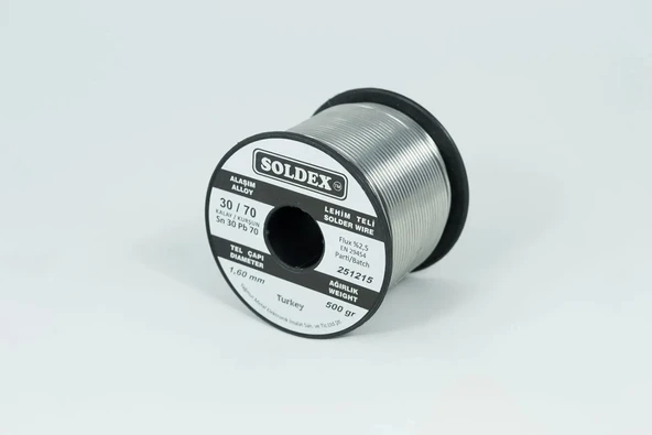 30-70 Lehim Teli 500 Gr 1,6 Mm ürün görseli