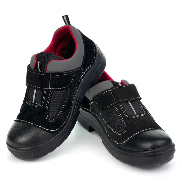 Köy, Bahçe, Tarla, Çelik Burunsuz Hafif Rahat Süet Deri İş Ayakkabısı - 2