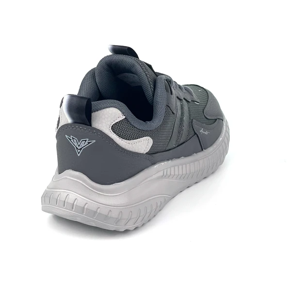 Erkek Füme Buz Bağcıklı Esnek Hafif Günlük Sneaker Spor Ayakkabı - Resim 5