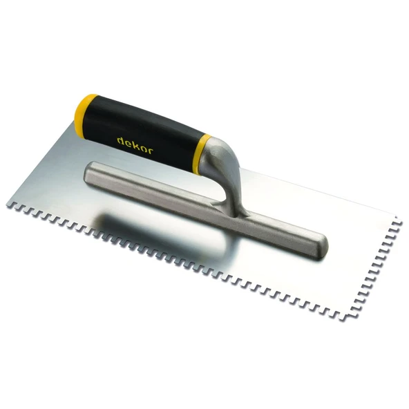 Dekor Seramik Malası Kare Dişli Alüminyum Saplı 8x8-30cm ürün görseli