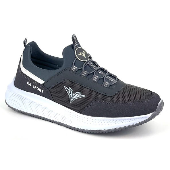 Erkek Füme Bağcıksız Esnek Çok Hafif Günlük Sneaker Spor Ayakkabı - Resim 3