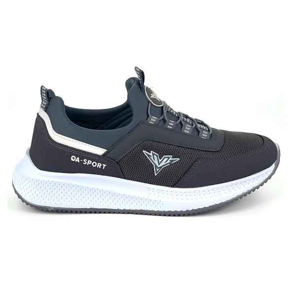 Erkek Füme Bağcıksız Esnek Çok Hafif Günlük Sneaker Spor Ayakkabı - Resim 4