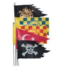 BAYRAK DİREĞİ (PVC) AYYILDIZ ürün görseli 1