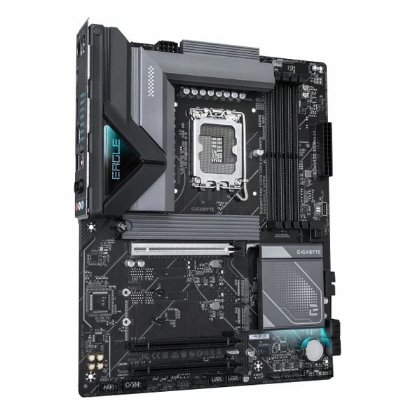 Gigabyte B860 Eagle WiFi6E DDR5 (9066MHz)OC M.2 HDMI/DP/USB-C PCIe 5.0 1851P ATX Anakart - Resim 3