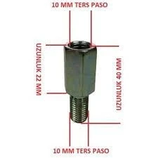 AYNA UZATMASI M10 ALT ÜST TES ürün görseli 1