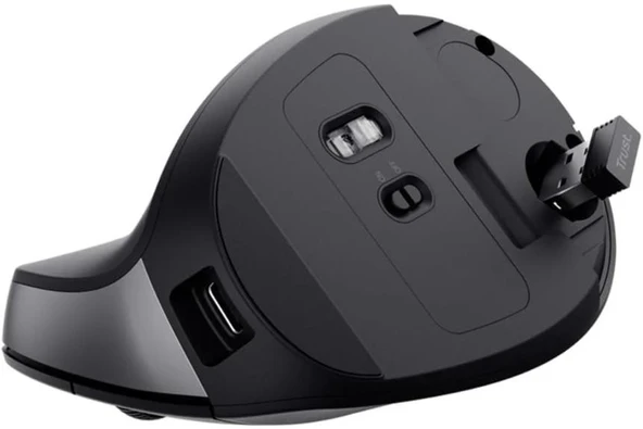 Trust TM-270 Ergonomik Kablosuz Mouse - Siyah - Resim 6