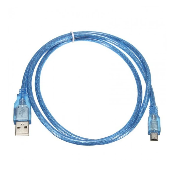 5 pin Mini usb kablo usb to mini usb şarj ve data kablosu 1m - 1