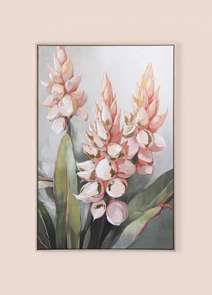 The Mia Floral Kanvas Tablo 80x120 cm TBL0087 - 4