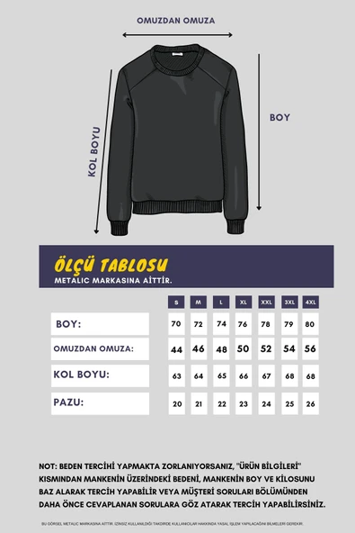 Erkek Gri Basic Bisiklet Yaka Sweatshirt - 7