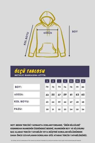 Metalic Gri Erkek Kapüşonlu Kanguru Cepli Sweatshirt - 7