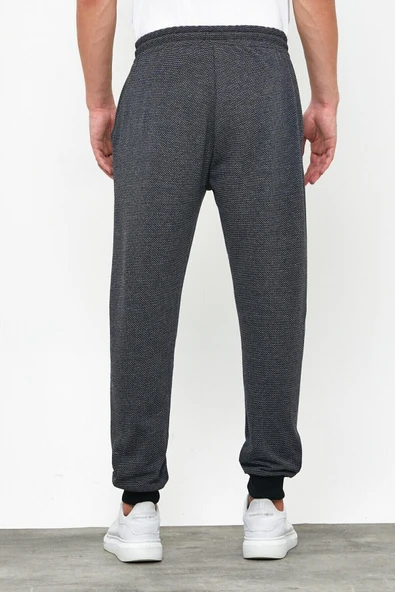 Erkek İçi Polarlı Slim Fit Paça Lastikli  Jogger Eşofman Altı MTLCO52 - 4