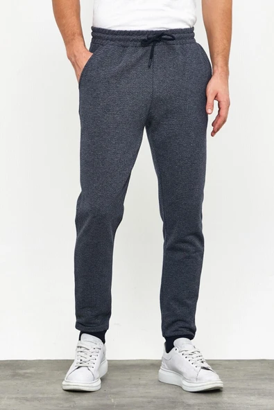 Erkek İçi Polarlı Slim Fit Paça Lastikli  Jogger Eşofman Altı MTLCO52 - 7