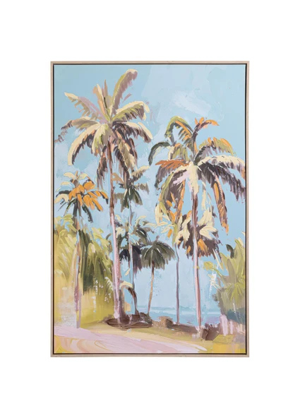 The Mia Palm Kanvas Tablo 80x120 cm TBL0086