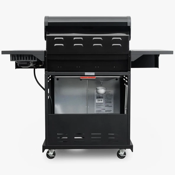 Kenmore PG-40409S0LB-1 Gazlı 4 Ocaklı Barbekü - Siyah - 4