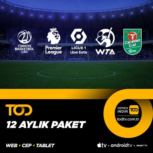 Tod 12 Aylık Spor Extra+ Paketi - 4 Ekran ürün görseli