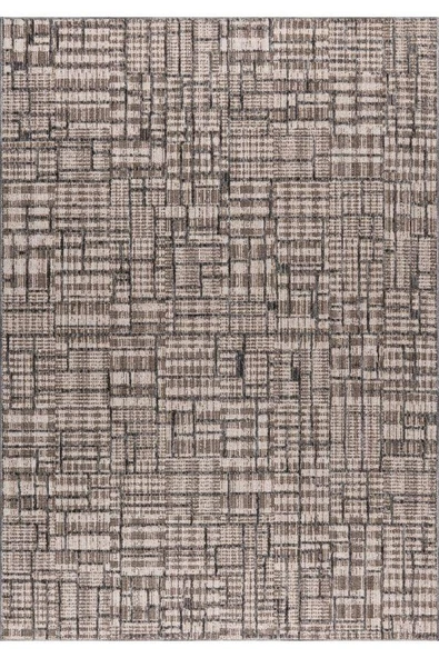 Pastel Halı Country 7328A Kahve Serisi Salon Oturma Yatak Odası Halısı ürün görseli 1