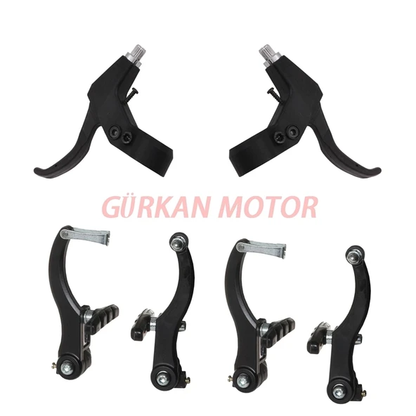 24 - 26  V BRAKE FREN TAKIMI VİDALI MTB [3 PARMAK] ürün görseli 1