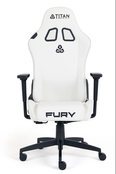 Titanseat Fury Leather White Oyuncu Koltuğu - 2