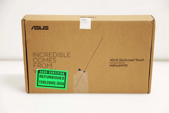 ASUS ZENSCREEN MB16AMTR 15.6 5ms 60hz IPS FreeSync USB Taşınabilir Monitor-OUTLET-YENILENMIS - 2