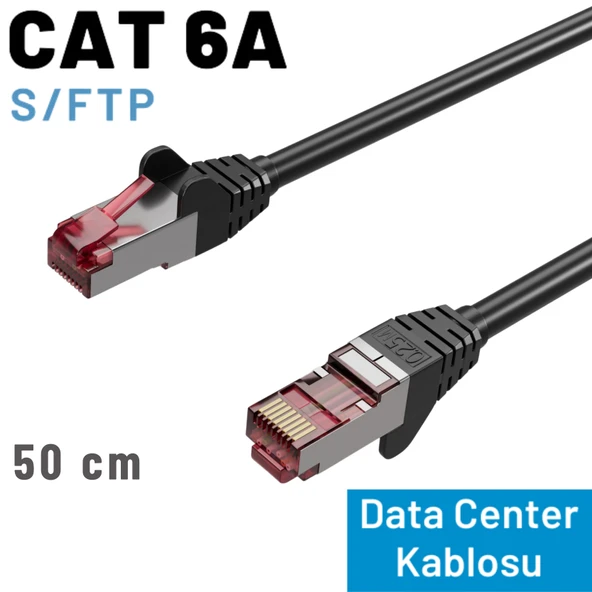 IRENIS CAT6A S/FTP Ethernet Data Center Kablosu, 50 cm ürün görseli