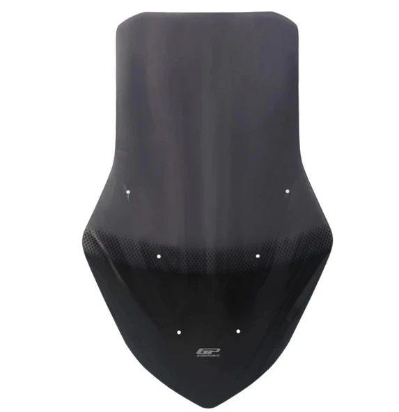 GP KOMPOZİT YAMAHA NMAX 125 / 155 2021-2024 UYUMLU AYAKLI TUR CAMI FÜME 72 CM