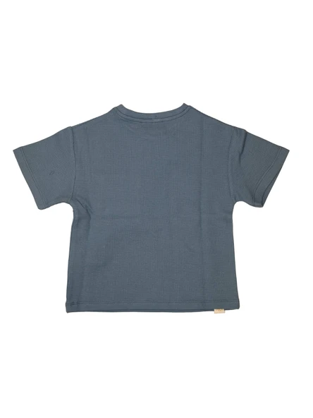 SCE-1438 SERBEND KIDS CEPLİ OVERSİZE ERKEK ÇOCUK TİŞÖRT - 2