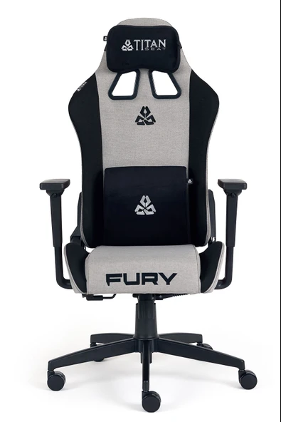 Titanseat Fury Gray Kumaş Oyuncu Koltuğu