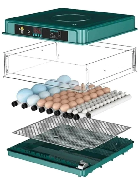 130 Lu Kuluçka Makinesi Tam Otomatik - 2