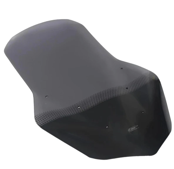 GP KOMPOZİT YAMAHA NMAX 125 / 155 2021-2024 UYUMLU AYAKLI TUR CAMI FÜME 72 CM - 4