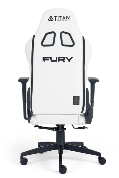 Titanseat Fury Leather White Oyuncu Koltuğu - 5