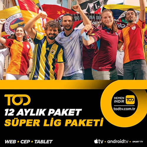 Tod 12 Aylık Süper Lig Paketi - 4 Ekran ürün görseli