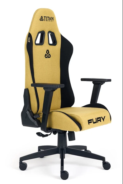 Titanseat Fury Mustard Kumaş Oyuncu Koltuğu - 3