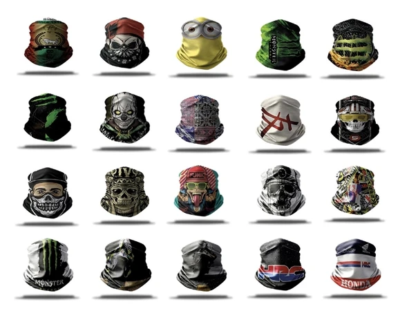 BANDANA "BUFF" KARIŞIK DESEN ürün görseli