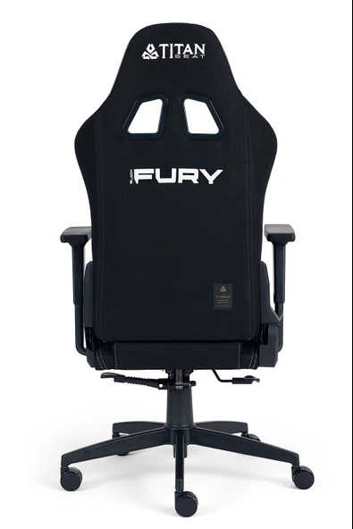 Titanseat Fury Black Kumaş Oyuncu Koltuğu - 5