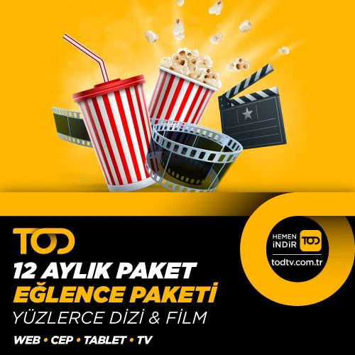 Tod 12 Aylık Eğlence Paketi - 4 Ekran ürün görseli