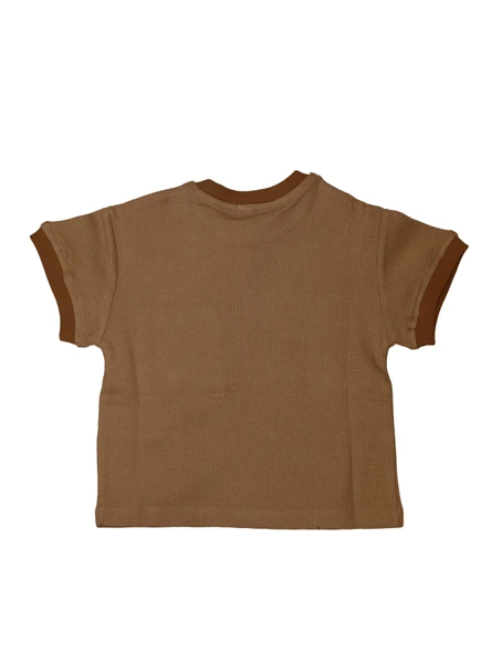 SCE-1438 SERBEND KIDS CEPLİ OVERSİZE ERKEK ÇOCUK TİŞÖRT - 2