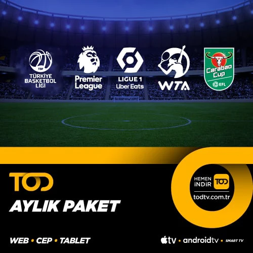 Tod 1 Aylık Spor Extra+ Paketi - 4 Ekran ürün görseli