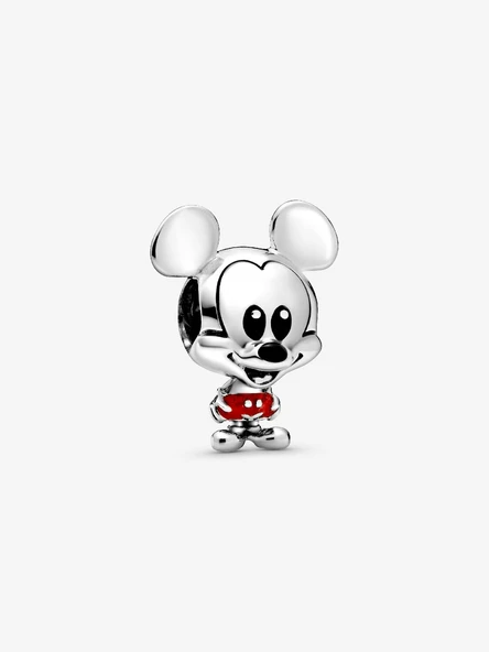 Disney, Kırmızı Pantolonlu Mickey Mouse 925 ayar gümüş ürün görseli