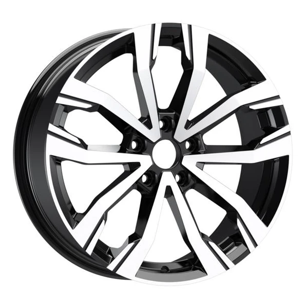 EMR-S1053-01 7.5x17" -4x100 ET40 60.1 Black Diamond Jant (4 Adet) ürün görseli