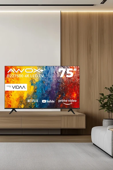 B227500 75" 189 Ekran Uydu Alıcılı 4K Ultra HD Smart VİDAA LED TV - Resim 2