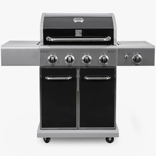 Kenmore PG-40409S0LB Gazlı 4 Ocaklı Barbekü - İnox
