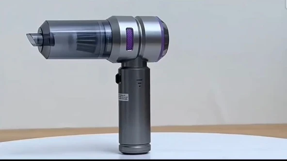 16000pa Güçlü Portatif Vakumlu Kablosuz Üflemeli Mini Araç Süpürgesi