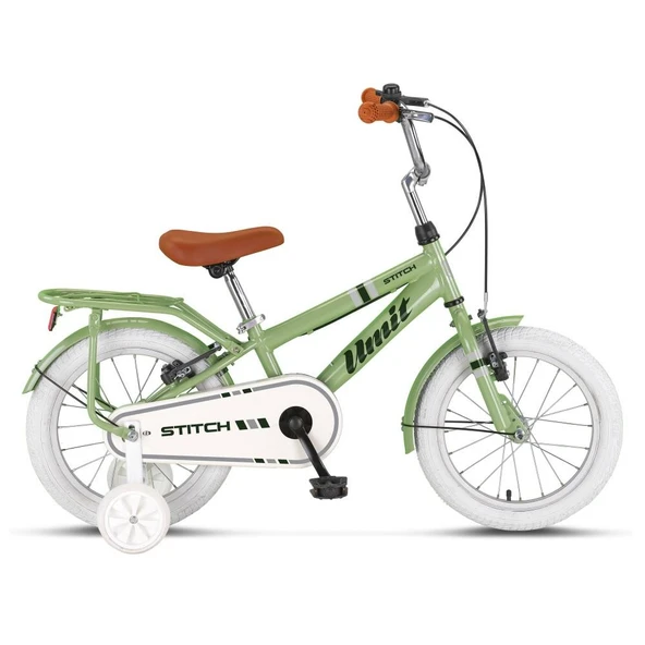 Ümit Bisiklet Stitch 16 Boy Çocuk Bisikleti Zeytin Yeşili 1640 - Resim 2