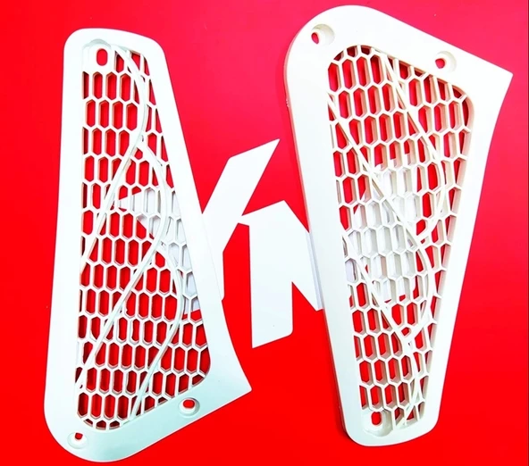 4000 W AKÜ KAPAĞI (SELE ALTI IZGARA KAPAK) BEYAZ ürün görseli 1